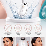 Masajeador Facial LED con EMS, Calor y Vibración