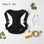 Corrector de postura tallas S a XXL